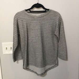 Lou & Grey Textured Quarter Sleeve